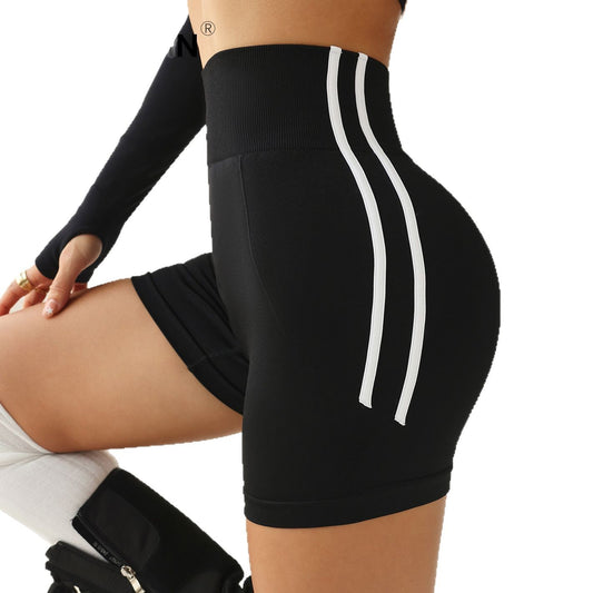High Elastic Fitness Training Yoga Pants Cycling Quick-Drying Shorts
