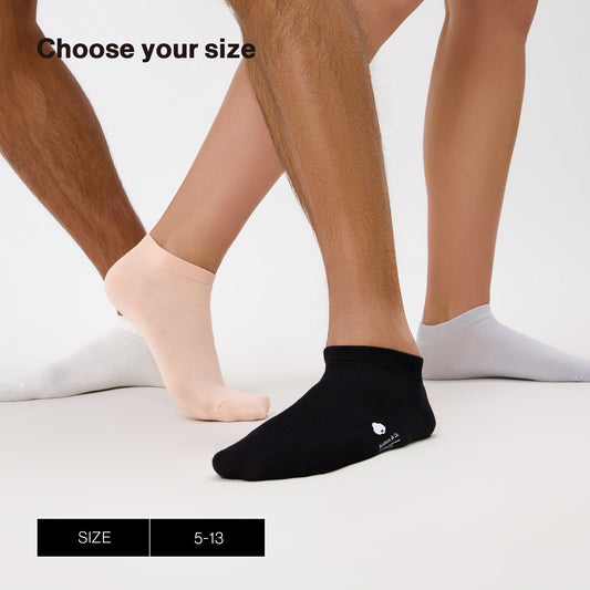 7 Pairs Portable  Socks–  Workout & Everyday Use – Soft  Lightweight