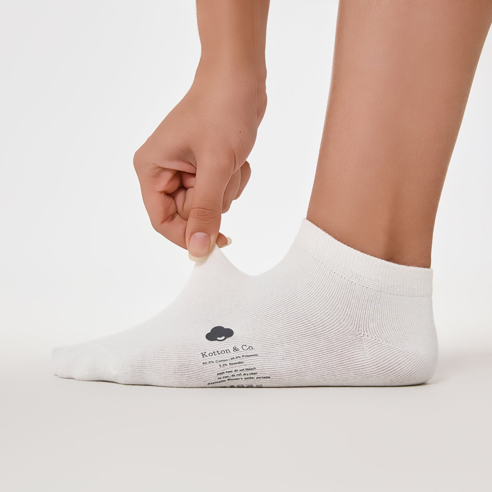 7 Pairs Portable  Socks–  Workout & Everyday Use – Soft  Lightweight