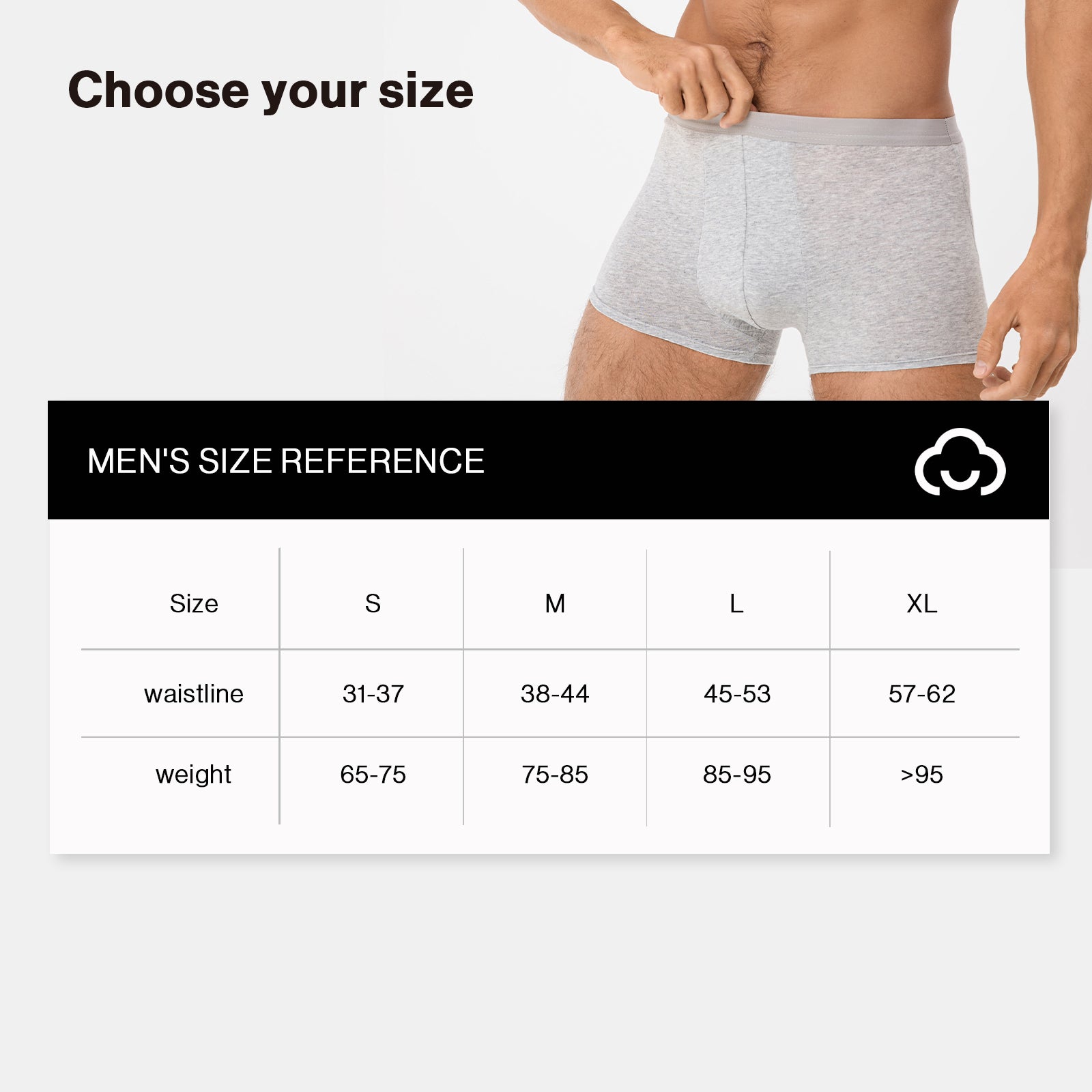 7/30 Pack Men's Disposable Underwear